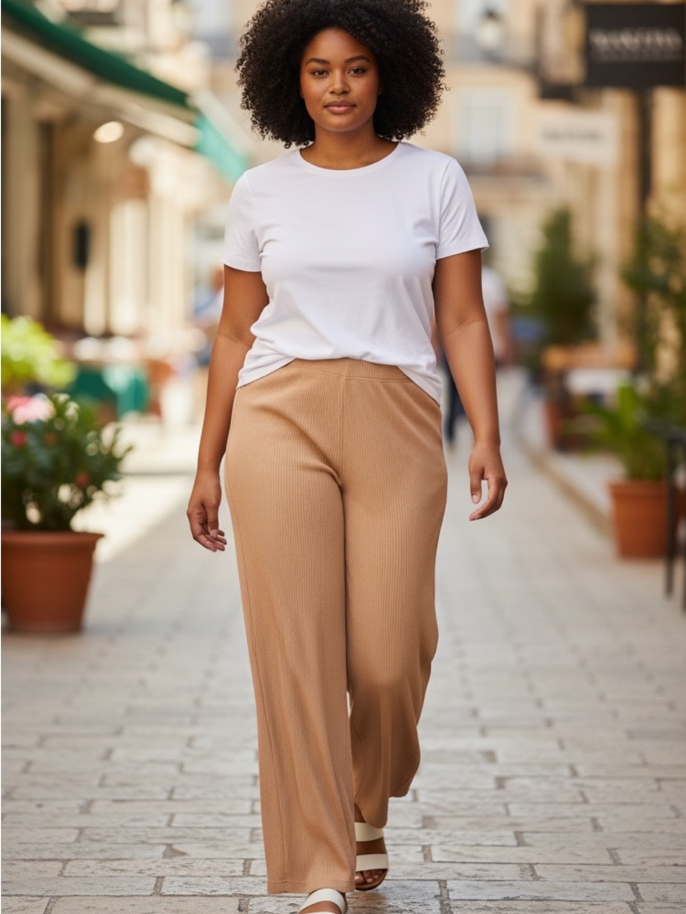 Lauren Ralph Lauren Women's Ribbed Pants - Size 2X